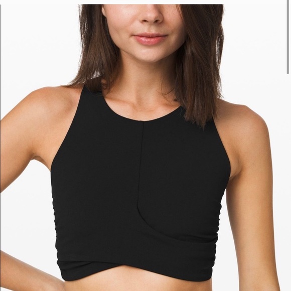 lululemon athletica Other - Always Aligned Bra Black NWT Sz 10